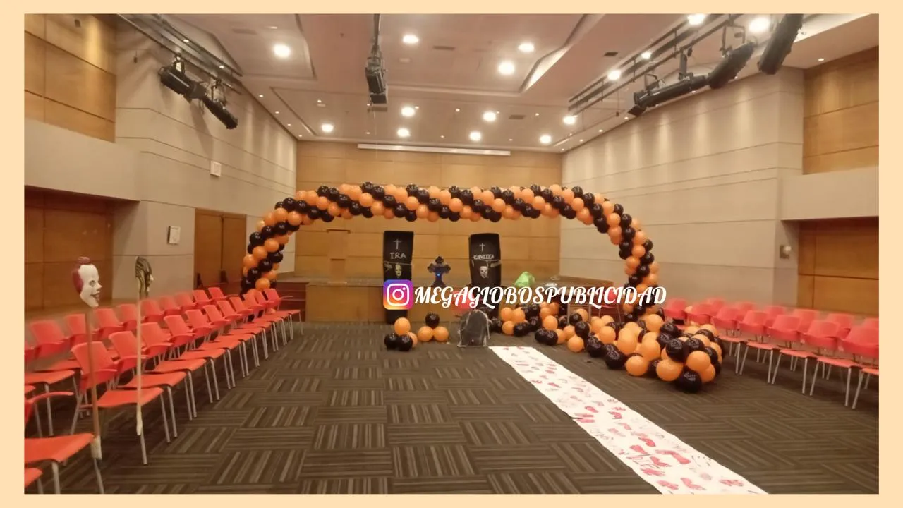 Arco de globos en Benidorm